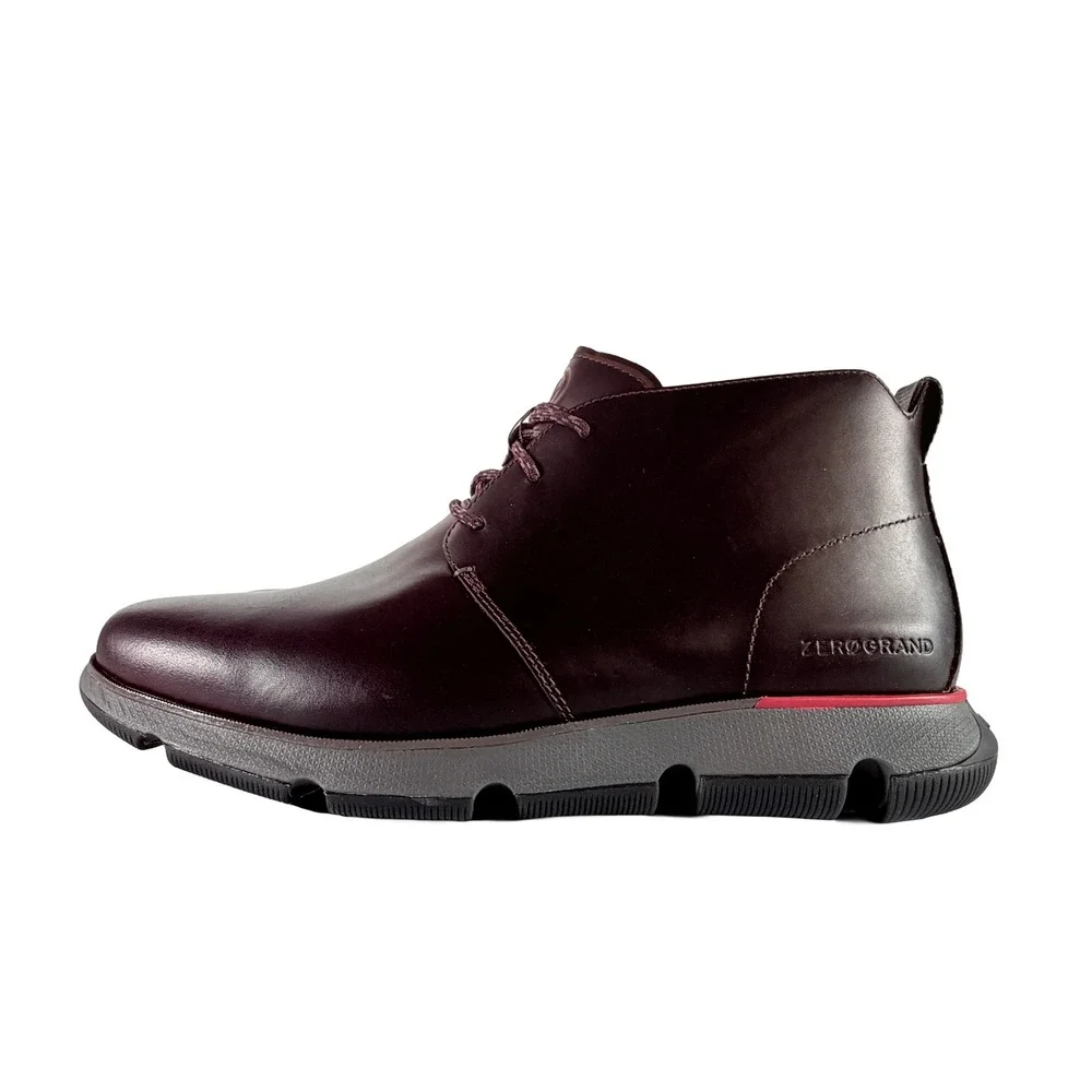 Cole Haan 4.ZERØGRAND Mens Waterproof Chukka Boot 10.5W Pinot Magnet C34855